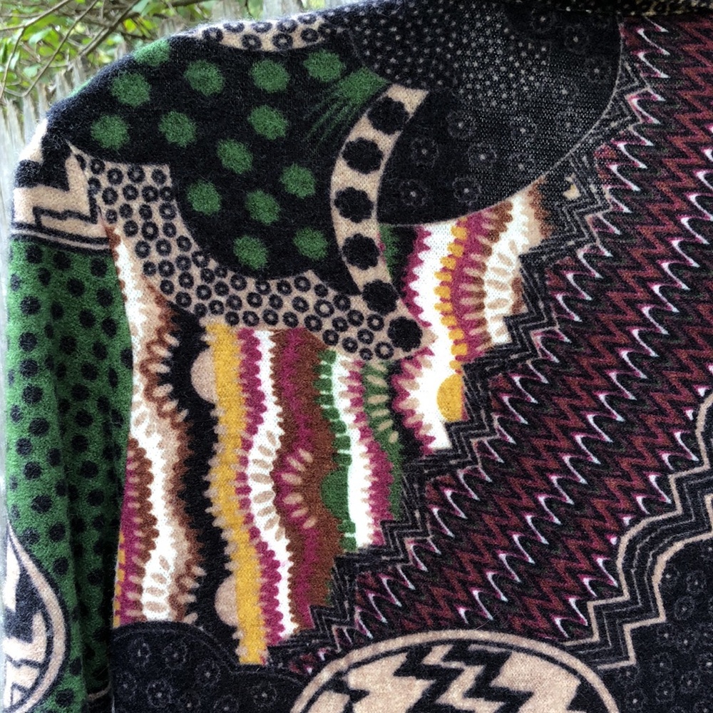 6 Duster Button Up Multicolor Patterned Dress Cra… - image 8